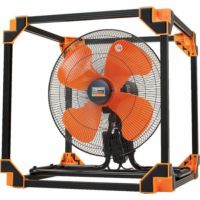 TRUSCO トラスコ 全閉式アルミハネ工場扇 ゼフィール トレー付キャスタータイプ TFZPA-45T トラスコ中山(株)(代引不可)【送料無料】 TRUSCO 全閉式アルミハネ工場扇 ゼフィール トレー付キャスタータイプ