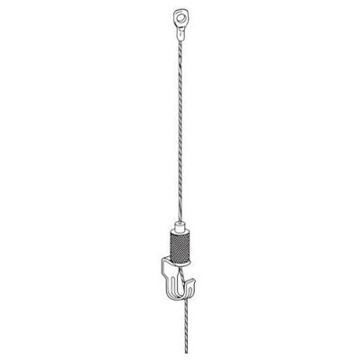 フェデポリマーブル ピクチャーギャラリー スライドハンガー SH-10 (Φ12mm/0.6m用)