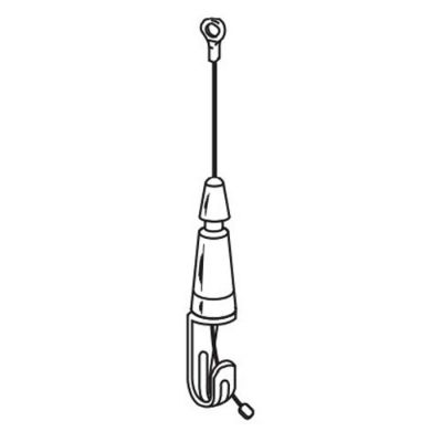 フェデポリマーブル ピクチャーギャラリー スライドハンガー YF-20 (Φ12mm/1.0m用)