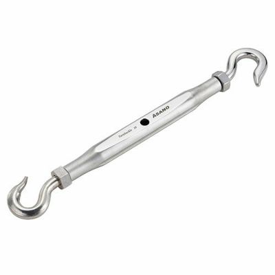 ASANO パイプターンバックルA型 ハッカー(ナット付) 19mm AK13452