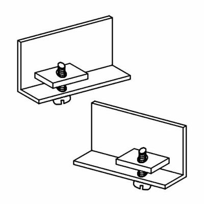 ダイケン ピクチャーレール FR20-1C用 キャップ (ホワイト) 左右セット