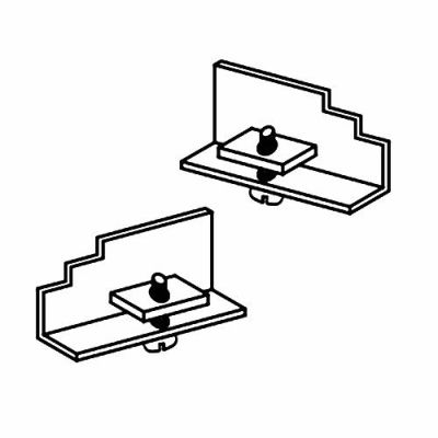 ダイケン ピクチャーレール FR30-17C用 キャップ (ホワイト) 左右セット