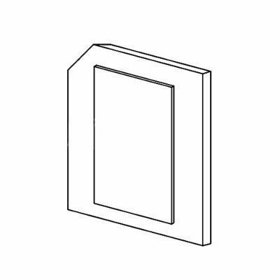 ダイケン ピクチャーレール FR30-14C・17C用 コーナー隠し部品 (ホワイト)
