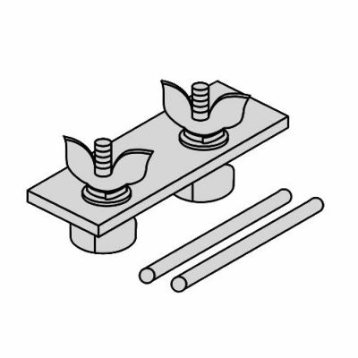 ダイケン ピクチャーレール FR30-18用 直線ジョイント (3点セット)