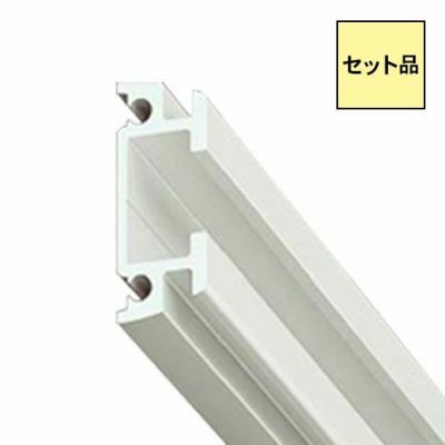 ダイケン ピクチャーレール 【FR10-2C型】 4mセット (ホワイト)