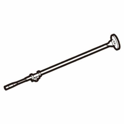 ヒナカ 伸縮吊棒(小) 285～485mm スチール製・ホワイト