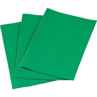 TRUSCO トラックシート補修粘着テープ 幅140mmｘ長さ20cm 緑 3枚