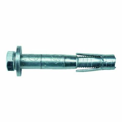 ヒジカタボルト Hタイプ 六角ボルト仕様 外径10mm/ねじ径M8/下穴深さ65mm-T (100本入)