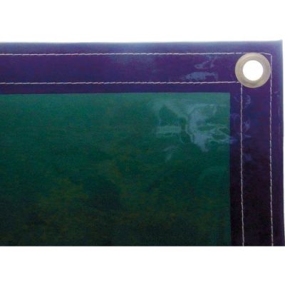 吉野 遮光用衝立用シート ダークグリーン 0.35mm厚 985mm×1985mm