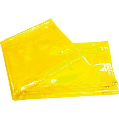 吉野 遮光用衝立用シート イエロー 0.35mm厚 985mm×1985mm