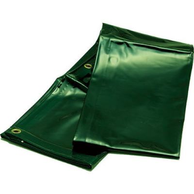 TRUSCO 溶接遮光シート 0.35mm厚 W970mm×H1470mm グリーン (シート単品)