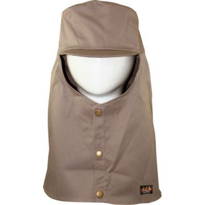 日光物産 Armatex(R) 防炎頭巾（ツバ有り） グレー／LLサイズ