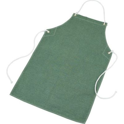 TRUSCO パイク溶接保護具 胸付前掛 ワイドタイプ