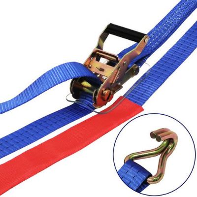 フリーク ラッシングベルト青 Jフック1ton 幅35mm×長さ0.5+5m 75223