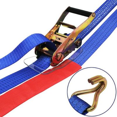 フリーク ラッシングベルト青 Jフック1.5ton 幅50mm×長さ0.5+5m 75259