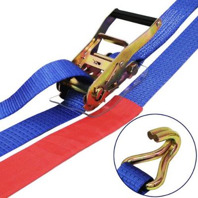 フリーク ラッシングベルト青 Jフック2.5ton 幅50mm×長さ1+10m 75294