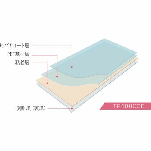 ビバフィルム 超耐久保護フィルム (つやありタイプ) 500mm幅×3m巻 透明