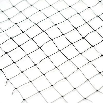 ピーコンネット15 (難燃性) 1500D黒 網目15mm角・寸法切り・切売り (1m単位)／スズメ・ムクドリ向け 鳥害対策ネット