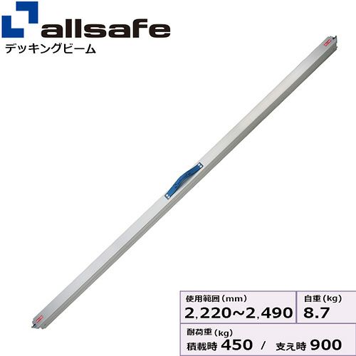楽天市場】【クーポンあり】オールセーフ デッキングビーム DB-L