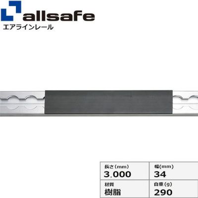 allsafe エアラインレールカバー AR-KB