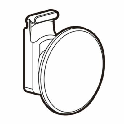 ヒナカ フックレール ハンガーフック大 レッド