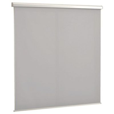 TRUSCO 屋外用・遮熱ロールスクリーン (サッシ固定金具付)1820×2200mm グレー