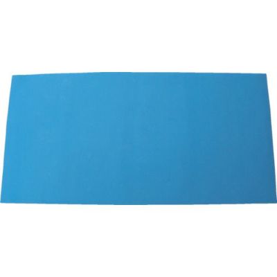 ワニ印 床養生材 ピッタリガード 3mm×1000mm×2000mm ブルー (20枚入)