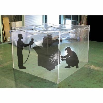 BXテンパル 折りたたみブース(抗ウイルス抗菌防炎シート仕様) 3.6m×3.6m