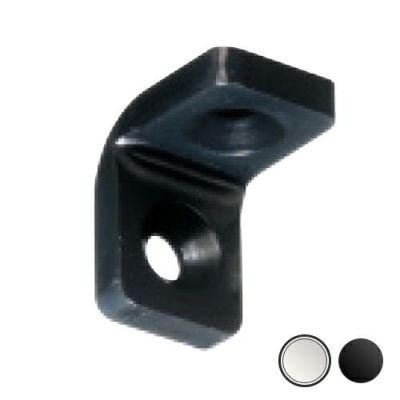シロクマ Uポール L金具1ツ穴 12.5mm 三価ホワイト UB-1