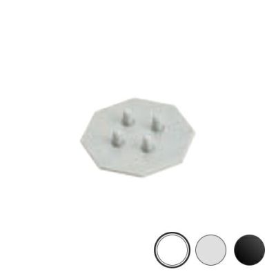 シロクマ Uポール エンドキャップ (10個セット) オフホワイト UC-480