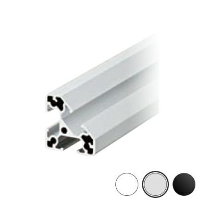 シロクマ Uポール 三角コーナー (3方) 2450mm シルバー (B2) UP-333