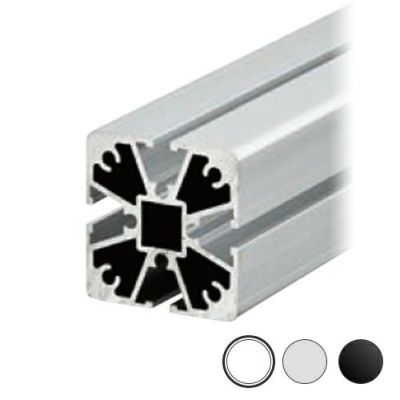 シロクマ Uポール クロス (4方) 2950mm オフホワイト UP4-404
