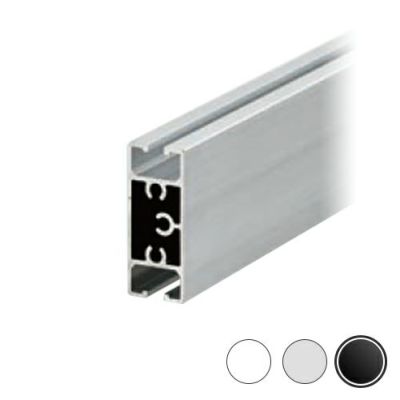 シロクマ Uポール ハカマ (直2方) 2950mm 黒艶消 UP4-425
