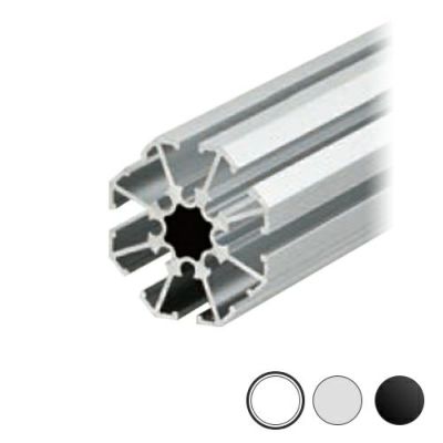 シロクマ Uポール 八角 (8方) 2950mm オフホワイト UP4-488