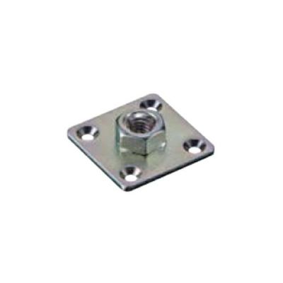 シロクマ Uポール ナットプレート 40mm 三価ホワイト UE-405