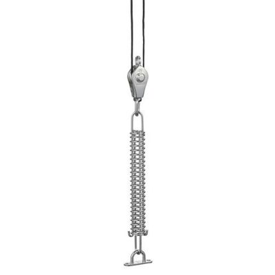 ASANO ロープテンションブロック スイベル回転式 (1シーブ) ロープ最大径12mm AK1330
