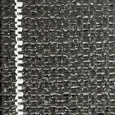 Dio ダイオ化成 グランドシート タフネス 幅400cm×50m乱巻 黒 1巻 平織×綾織／ 下敷・防草資材 (プロ向け)