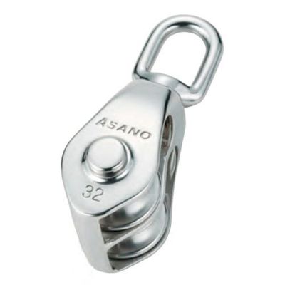 ASANO AKブロックS型 (ベケットなし) 2車 50mm (シーブ:2) AK1650