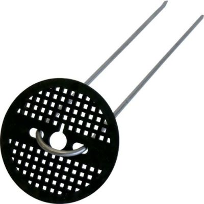 萩原 防草シート用押さえピン 黒 20cm (200本入)