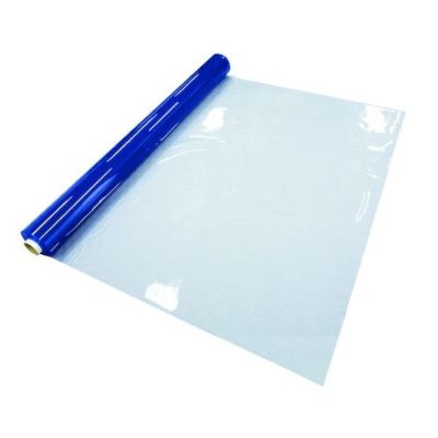 イノベックス フレミラー 帯電防止防炎透明 0.3mm厚 (青味 FT-5) 1370mm巾×30m巻